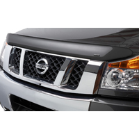 Stampede 2017-2019 Nissan Titan Vigilante Premium Hood Protector - Smoke