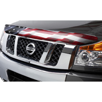 Stampede 2005-2019 Nissan Frontier Vigilante Premium Hood Protector - Flag