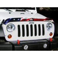 Stampede 2001-2002 Chevy Silverado 1500 Vigilante Premium Hood Protector - Flag