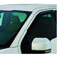 Stampede 2015-2019 Chevy Colorado Extended Cab Pickup Tape-Onz Sidewind Deflector 2pc - Smoke