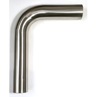 Stainless Bros 3in Diameter 1.5D / 4.5in CLR 90 Degree Bend 5in leg/8in leg Mandrel Bend