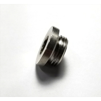 Stainless Bros M18x1.5 O2 Sensor Bung Plug w/ Copper Washer