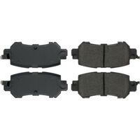 PosiQuiet 10 / 12-17 Nissan GT-R Premium Semi-Metallic Rear Brake Pads