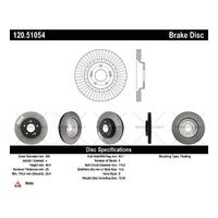 Centric Premium Brake Rotor - Front