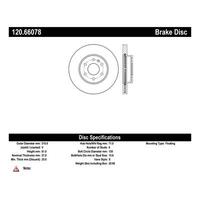 Centric Premium Brake Rotor - Front