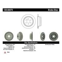 Centric Premium Brake Rotor - Rear