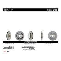 Centric C-Tek Standard Brake Rotor - Rear