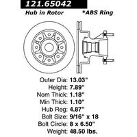 Centric C-Tek Standard Brake Rotor - Front