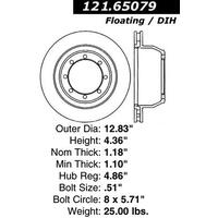 Centric C-Tek Standard Brake Rotor - Rear