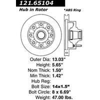 Centric C-Tek Standard Brake Rotor - Front