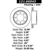 Centric C-Tek Standard Brake Rotor - Rear