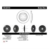 Centric Premium High-Carbon Rear Rotor