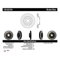 Centric Premium High Carbon Alloy Brake Rotor - Front