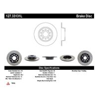 StopTech Slotted & Drilled Sport Brake Rotor