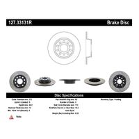 StopTech Slotted & Drilled Sport Brake Rotor