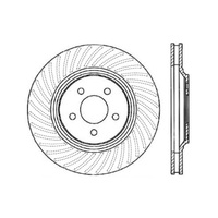 StopTech Slotted & Drilled Sport Brake Rotor