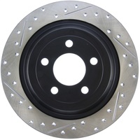 StopTech Sport Drilled & Slotted Rotor - Rear Right