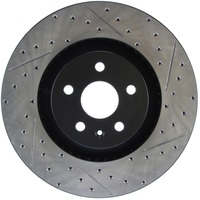 StopTech Drilled & Slotted Left Sport Brake Rotor for 2009 Cadillac CTS-V