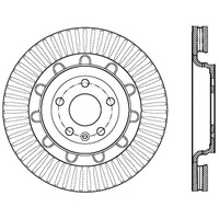 StopTech Slotted & Drilled Sport Brake Rotor