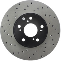 StopTech 99-08 Acura TL (STD Caliber) / 01-03 CL / 04-09 TSX Cross Drilled Right Front Rotor