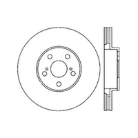 StopTech 03-08 Pontiac Vibe / 05-09 Scion tC / 03-08 Toyota Matrix Front Left Drilled Rotor