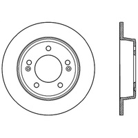 StopTech 15-17 Hyundai Elantra Drilled Rear Left Rotor