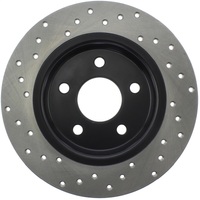 StopTech 13 Ford Focus ST Drilled Left Rear Rotor