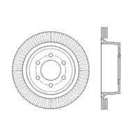 StopTech Drilled Sport Brake Rotor