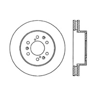 StopTech 07-11 GM Silverado 1500 Cross Drilled Left Front Rotor