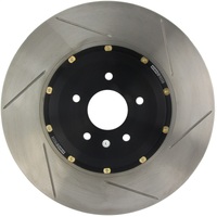 StopTech 10-15 Chevrolet Camaro Zinc Coated Drilled Aero Rotor - Rear Right