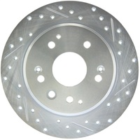 StopTech Select Sport 04-08 Acura TL Drilled & Slotted Rear Driver Side Sport Brake Rotor