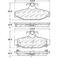 StopTech Street Select Brake Pads - Front