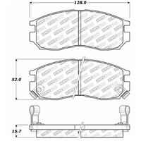 StopTech Street Select Brake Pads - Rear