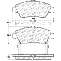 StopTech Street Select Brake Pads - Rear