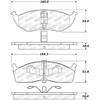 StopTech Street Select Brake Pads