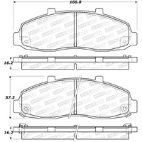 StopTech Street Select Brake Pads