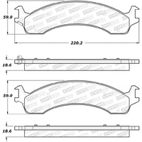 StopTech Street Select Brake Pads