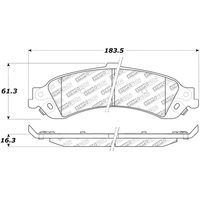 StopTech Street Select Brake Pads - Front/Rear