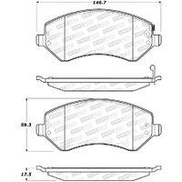 StopTech Street Select Brake Pads