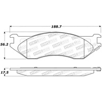 StopTech Street Select Brake Pads