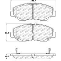 StopTech Street Select Brake Pads - Rear