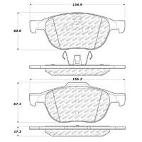 StopTech Street Select Brake Pads - Rear