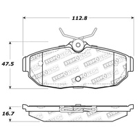 StopTech Street Select Brake Pads - Front/Rear