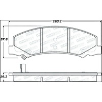 StopTech Street Select Brake Pads