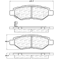 StopTech Street Select Brake Pads w/Hardware - Rear