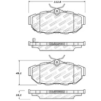 StopTech Street Select Brake Pads - Rear