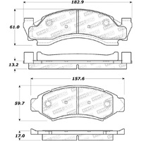 StopTech Street Brake Pads