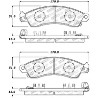 StopTech Street Touring Brake Pads