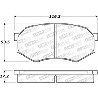 StopTech Street Brake Pads