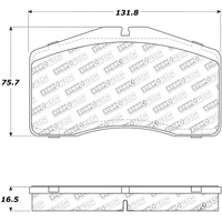 StopTech Street Touring 92-98 Porsche 911 Front Brake Pads